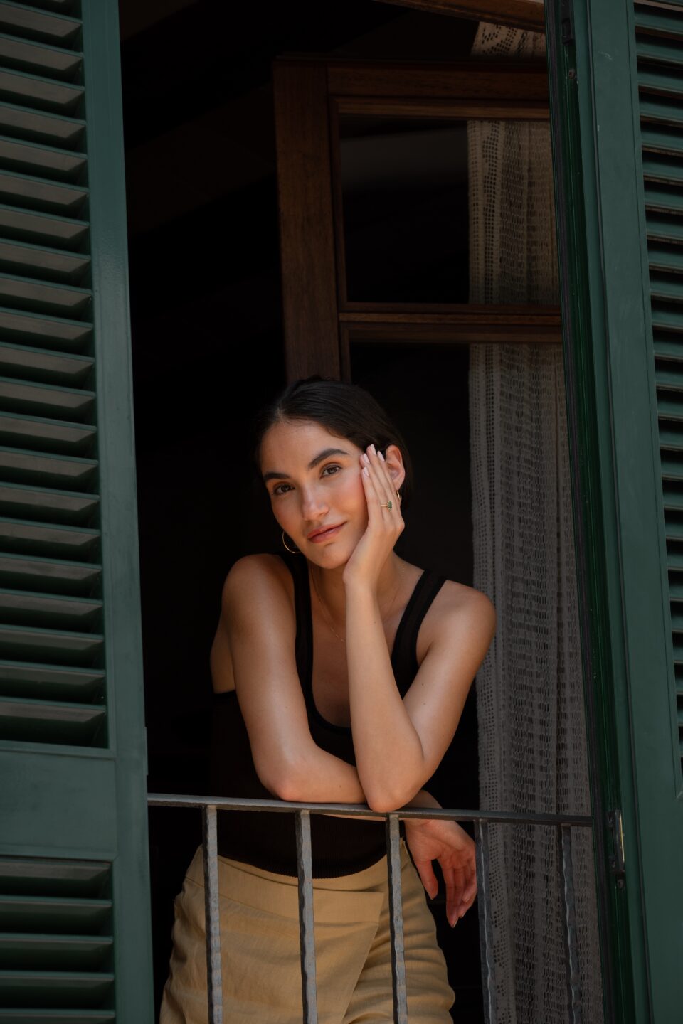 mallorca jewelry shoot model