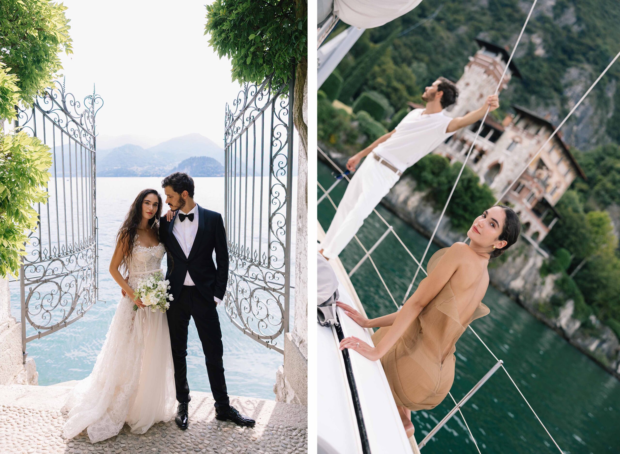 Bringing a Wedding Styled Shoot to Life on Lake Como